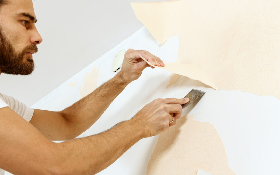 What to do With Outdated Wallpaper in Your New Home in Oakland County MI